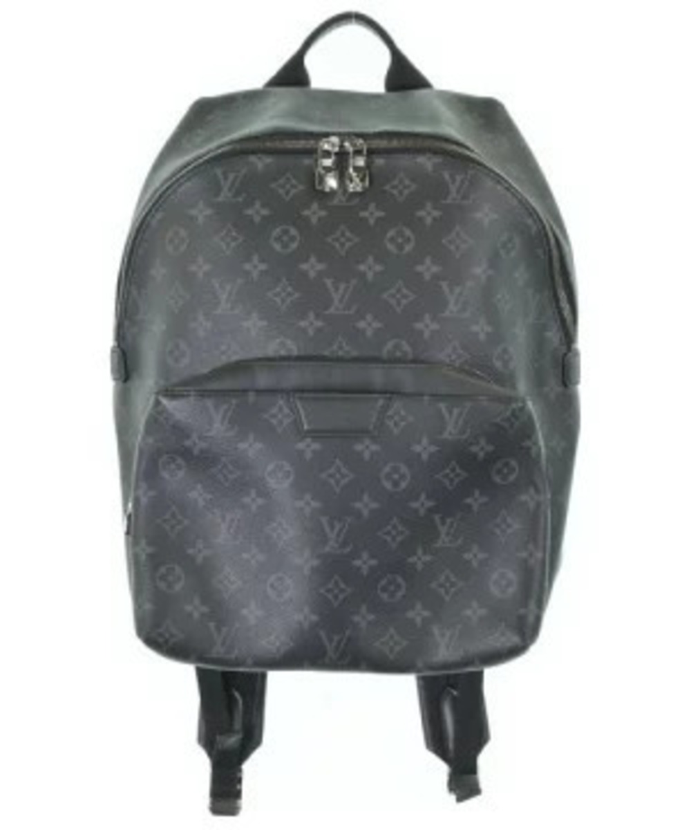 LOUIS VUITTON Backpack Black All over